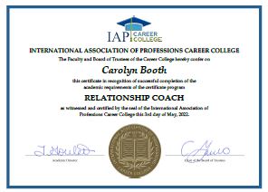 Relationship Coach Certification