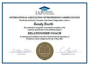 Relationship Coach Certification